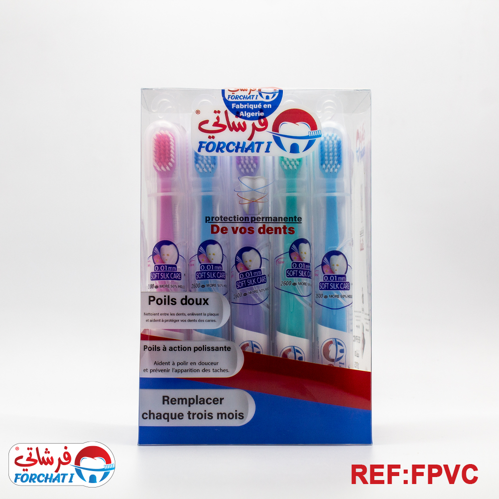 brosses à dents forchati fpvc.